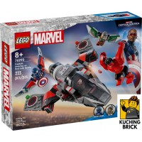 76292 SUPER HEROES Captain America vs. Red Hulk Battle